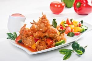 簡易素食~素酸甜咕嚕肉
