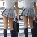 日本女高中生的裙子到底有多短！最後一張，叫人受不了啊！！