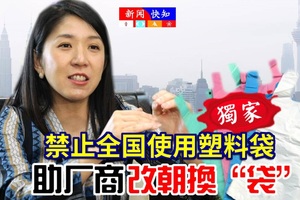 独家《禁止全国使用塑料袋》杨美盈【应对明年无塑料袋】助厂商改朝换袋