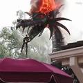 迪士尼花車起火變「火龍」　遊客搶拍誇精彩