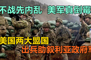 美国两大盟国，出兵助叙利亚政府军，不战先内乱，美军真倒霉！