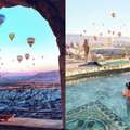 人生一定要去一次，不然白活了！在土耳其洞穴飯店《Museum Hotel》看熱氣球簡直是美夢成真 