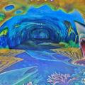 宜蘭景點 | 走進海洋王國!祝大漁夢幻3D擬真海底隧道，大嗑厚切生魚片超滿足!