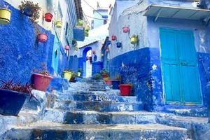 【地中海風情 - 摩洛哥藍色小鎮Chefchaouen】