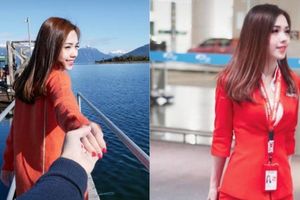 驚為天人！乘客偷拍照瘋傳 「亞洲最美空姐」身分曝光