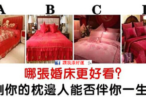 心理測試：選一張婚床，測你枕邊人會不會一直陪伴你！