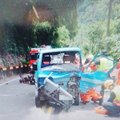 中橫公路死亡車禍！ 重機、小貨車對撞 1死1命危