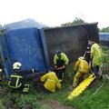 阿里山公路車禍 駕駛壓在鐵牛車下喪命