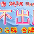 今彩539 09/05 Usagi 九宮 精選低機號碼 供您參考