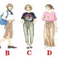 心理學：五套衣服選一套，測你有什麼氣質最吸引人！