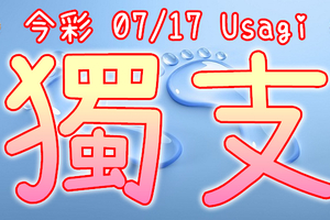 今彩539 2020/07/17 Usagi 精選獨支 全車 供您參考