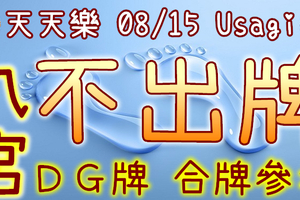 加州天天樂 2020/08/15 Usagi 九宮 精選低機號碼 供您參考