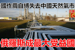 美國作繭自縛失去中國天然氣市場 俄羅斯成最大受益國