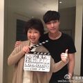 香港演員朱咪咪分享與LAY、Krystal合照