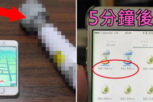 日本玩家發現了Pokemon GO不用出門就能孵蛋的「最速作弊方法」！首先你要有這個18禁的道具…