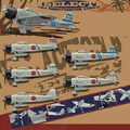 1/72 フルアクションキット セレクト vol.1 零戦21型-台南航空隊- 5個入りBOX