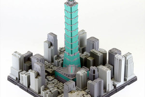 GEOCRAPER Landmark Unit - Taipei 101 ジオクレイパー ランドマークユニット 台北101[日本卓上開発]