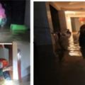 好險！綿陽一家5口被洪水圍困家中救援時房屋開始漏電……