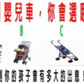 心理測試：4輛嬰兒車，你會選哪輛？測你的孩子會有多大的出息！