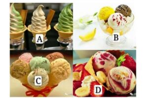 選擇一個你喜歡的冰淇淋，測試自己最近會遇到什麼問題？
