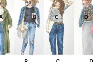 哪一個女生穿的最時尚？測你內心的真實想法