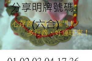 12月20日  分享六合彩號碼  ~~~