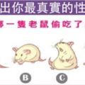 日本超夯性格測試：哪一隻老鼠偷吃了Cheese？看出你最真實的一面