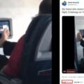 惡心！一男子乘飛機赤腳操作機上屏幕惹爭議