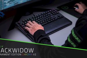 RAZER推出新款電競鍵盤BLACKWIDOWTOURNAMENTEDITIONCHROMAV2