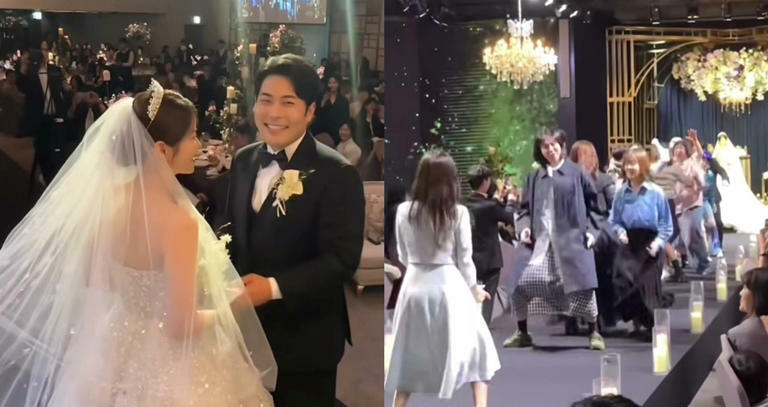 這是韓國諧星同樂會吧!金海俊&金昇惠婚禮♥ 趙惠蓮號召群舞、李浩光音樂劇要嗨翻 這是韓國諧星同樂會吧!金海俊&金昇惠婚禮♥ 趙惠蓮號召群舞、李浩光音樂劇要嗨翻
