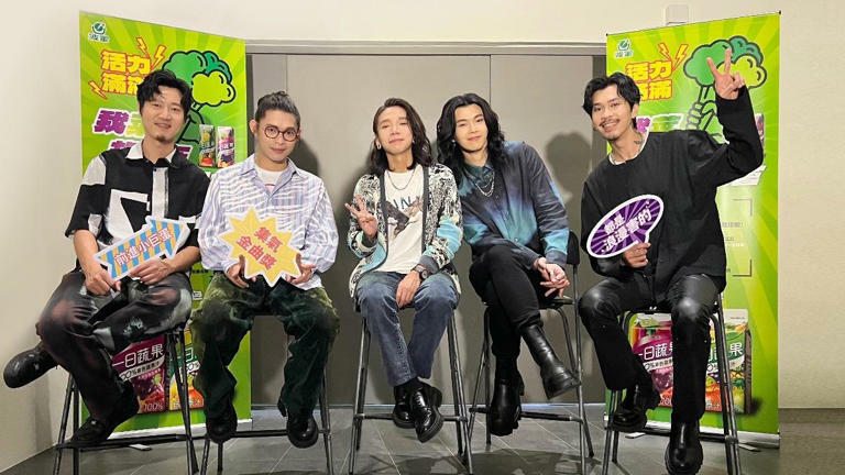 麋先生深獲品牌青睞，更替果菜汁品牌打造主題曲。（圖／相信音樂提供）