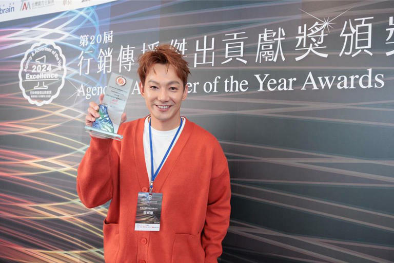 威廉獲得2024行銷傳播傑出貢獻獎銅牌。(動腦提供) 威廉獲得2024行銷傳播傑出貢獻獎銅牌。(動腦提供)