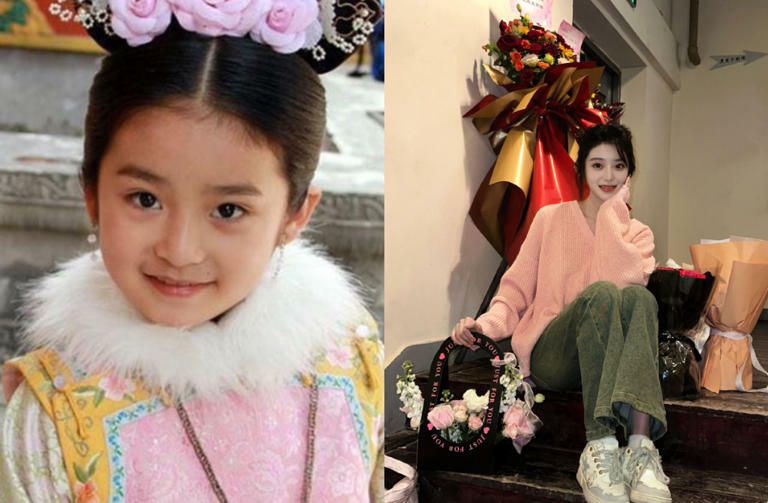 柴蔚8歲(左)曾參演古裝劇《步步驚心》,如今22歲出落得亭亭玉立(右)。(圖/翻攝自 微博) 柴蔚8歲(左)曾參演古裝劇《步步驚心》,如今22歲出落得亭亭玉立(右)。(圖/翻攝自 微博)