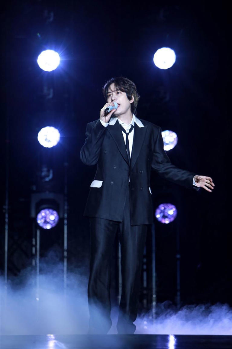 Super Junior圭賢林口開唱。(圖/D-SHOW提供) Super Junior圭賢林口開唱。(圖/D-SHOW提供)