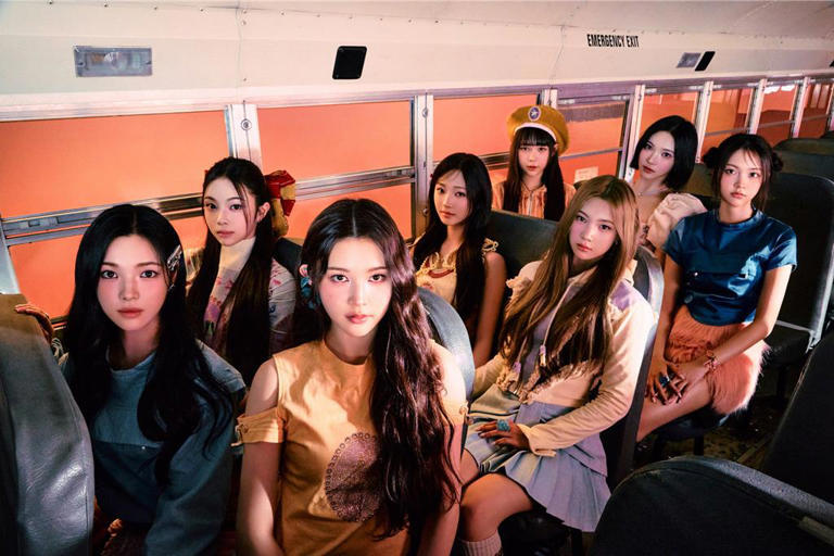 Hearts2Hearts將前輩少女時代視為榜樣。(SM Entertainment提供) Hearts2Hearts將前輩少女時代視為榜樣。(SM Entertainment提供)