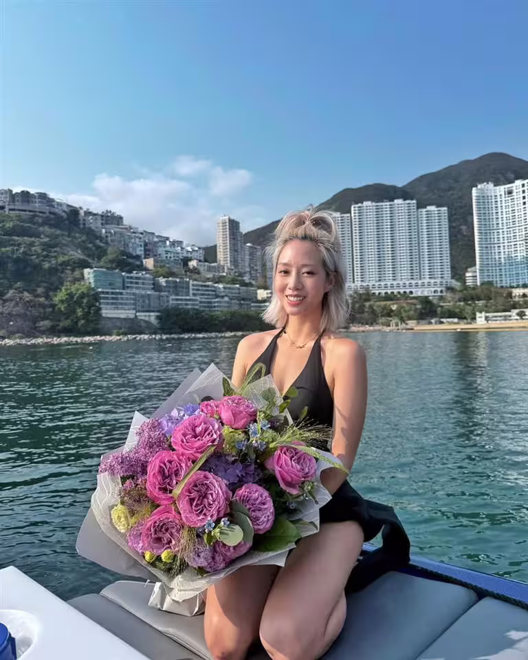 胡美貽外型甜美、身材姣好。(圖/翻攝自胡美貽IG) 胡美貽外型甜美、身材姣好。(圖/翻攝自胡美貽IG)
