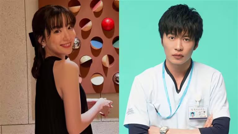 永野芽郁（左）、田中圭（右）爆出不倫戀。（圖／ friDay影音提供、翻攝自永野芽郁IG）