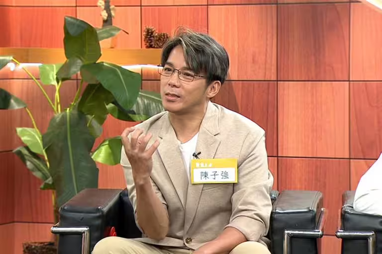 陳子強分享半夜胸痛驚醒靈感爆發,把太極融入藝術。(圖/年代提供) 陳子強分享半夜胸痛驚醒靈感爆發,把太極融入藝術。(圖/年代提供)