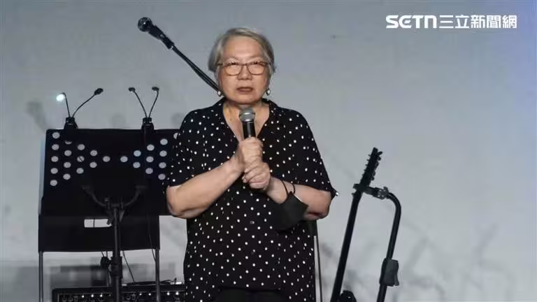 韓賢光追思音樂會,陶曉清遺憾相約的球局無法兌現。(圖/記者趙于瑩攝影) 韓賢光追思音樂會,陶曉清遺憾相約的球局無法兌現。(圖/記者趙于瑩攝影)