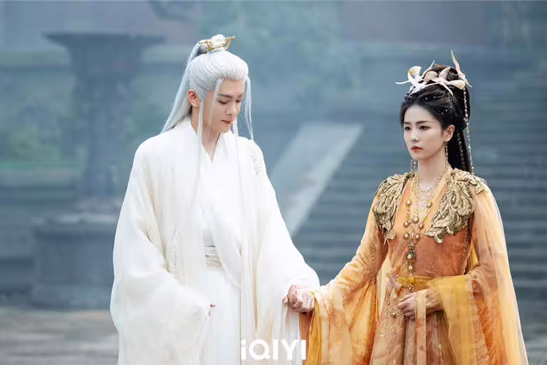 曾舜晞與白鹿主演的《臨江仙》即將迎來大結局。（iQIYI愛奇藝國際版提供）