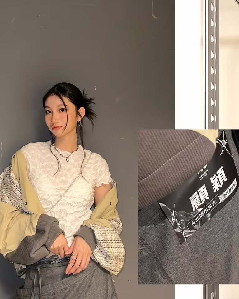 顧穎參賽《大學聲》。(圖/IG@guyinng) 顧穎參賽《大學聲》。(圖/IG@guyinng)