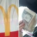買麥當勞漢堡一打開「裝著大把鈔票」　他回頭見店員衝過來暴哭