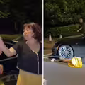 女乘客狂搧司機巴掌　打一半累癱倒地