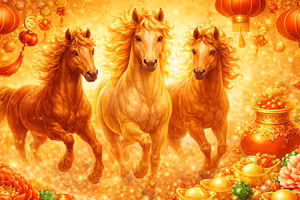 丙午馬年「雙火天時」　3生肖好運爆棚穩賺