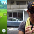 他在台北街頭玩Pokemon Go興奮錄下全過程給台灣網友感受，現在大家已經羨慕哭了！