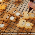 可愛的拉拉熊造型餅乾製作就是這麽簡單!!