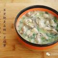 小白菜牡蠣疙瘩湯的做法