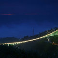全台最長景觀弔橋,梅山太平雲梯試燈當日下午1點30開始開放遊客登梯參觀。