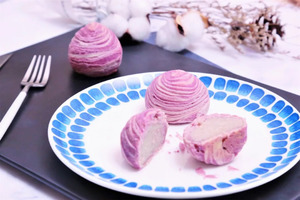 超適合中秋節的台灣紫芋酥，不用廚師機就能做！