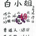 3/29白小姐~六合彩參考看